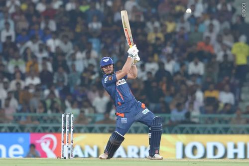 Marcus Stoinis had starred for LSG against SRH in Hyderabad in May 2023. [IPL]