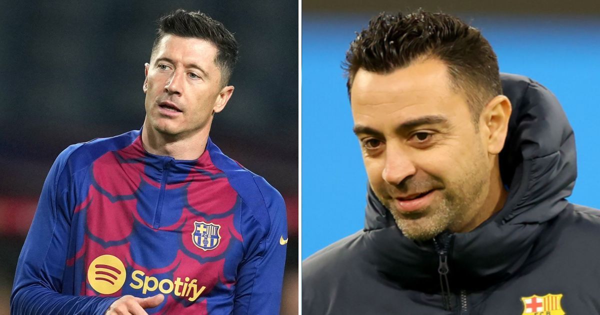 Five Barcelona players including Lewandowski were reportedly mistreated by Xavi