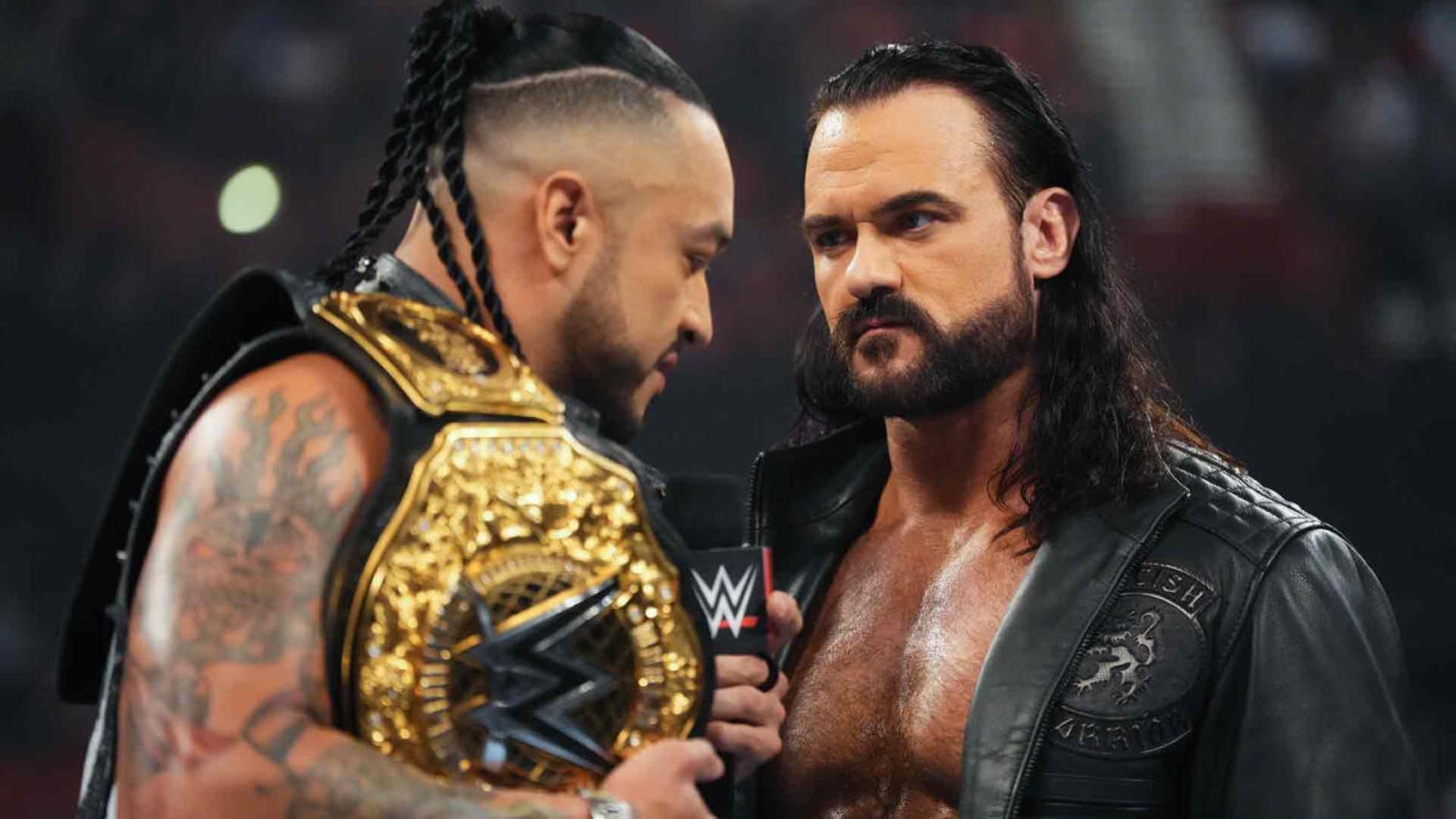 Drew McIntyre has his sights set on the World Heavyweight title - and CM Punk.