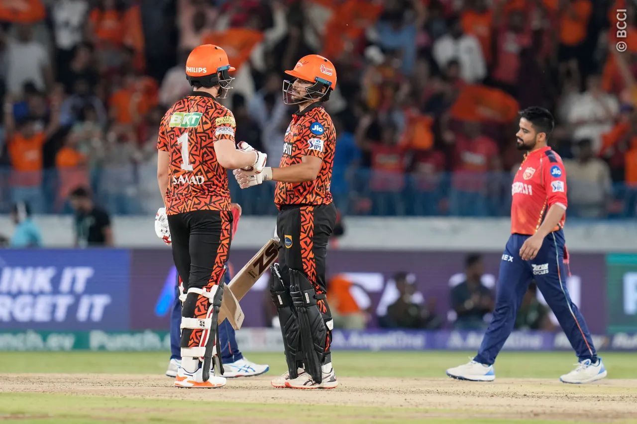 Sunrisers Hyderabad qualified for the Qualifier 1 match (Image: IPLT20.com/BCCI)