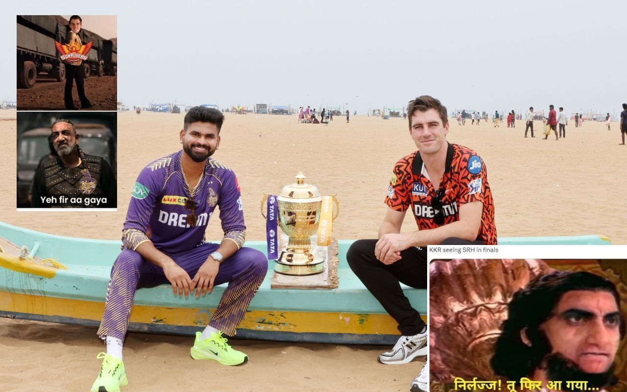 केकेआर और सनराइजर्स की टीम खिताबी जंग के लिए तैयार (Photo Courtesy: IPL X)                               