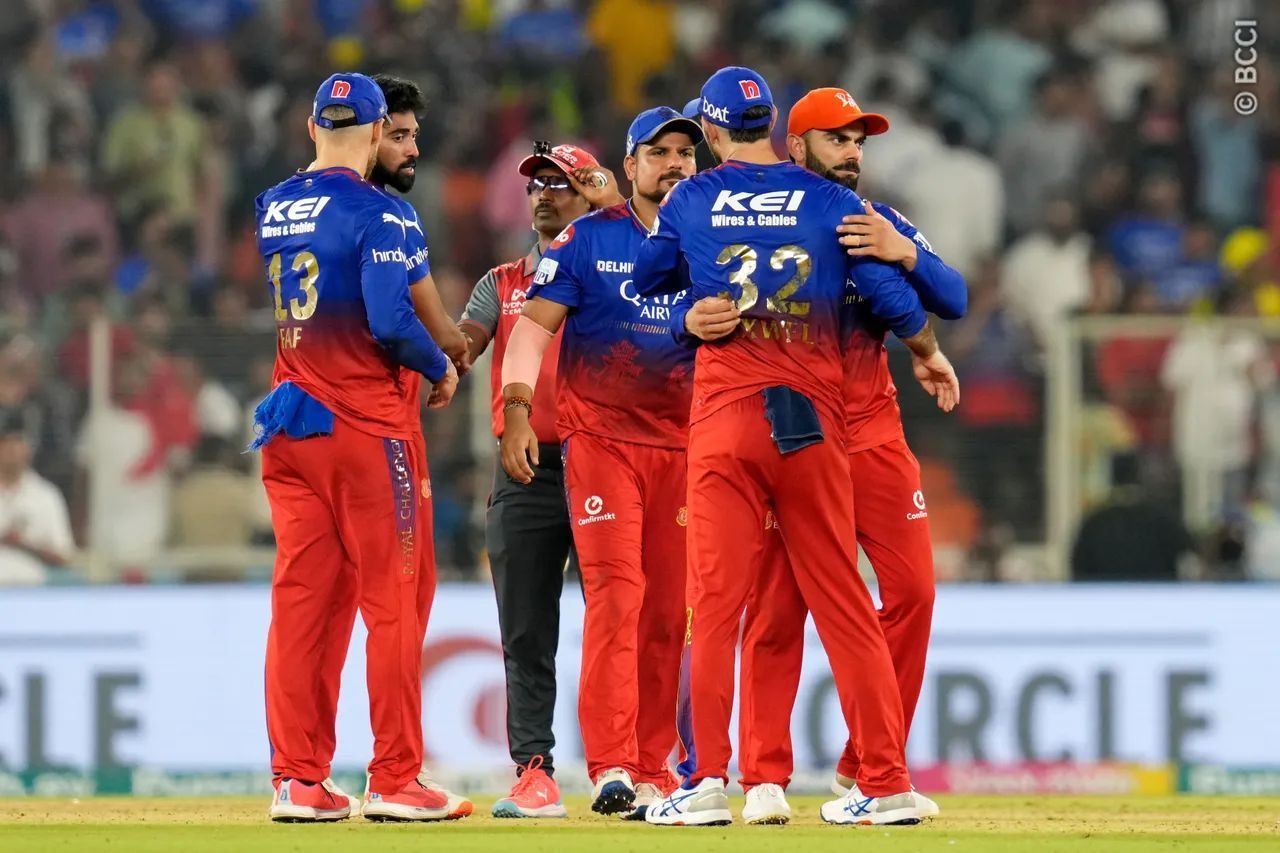 RCB floundered in a playoff game yet again (Image Credit: BCCI)