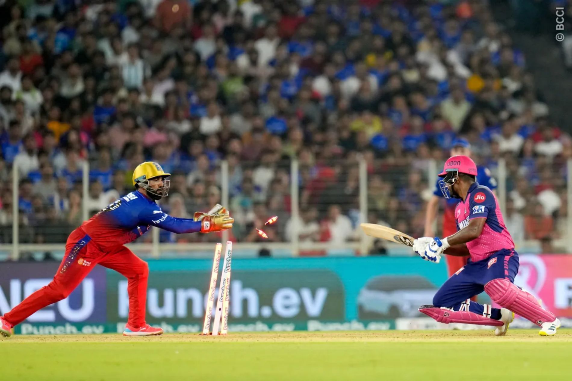 Sanju Samson threw his wicket away. (Image Credit: BCCI/ iplt20.com)