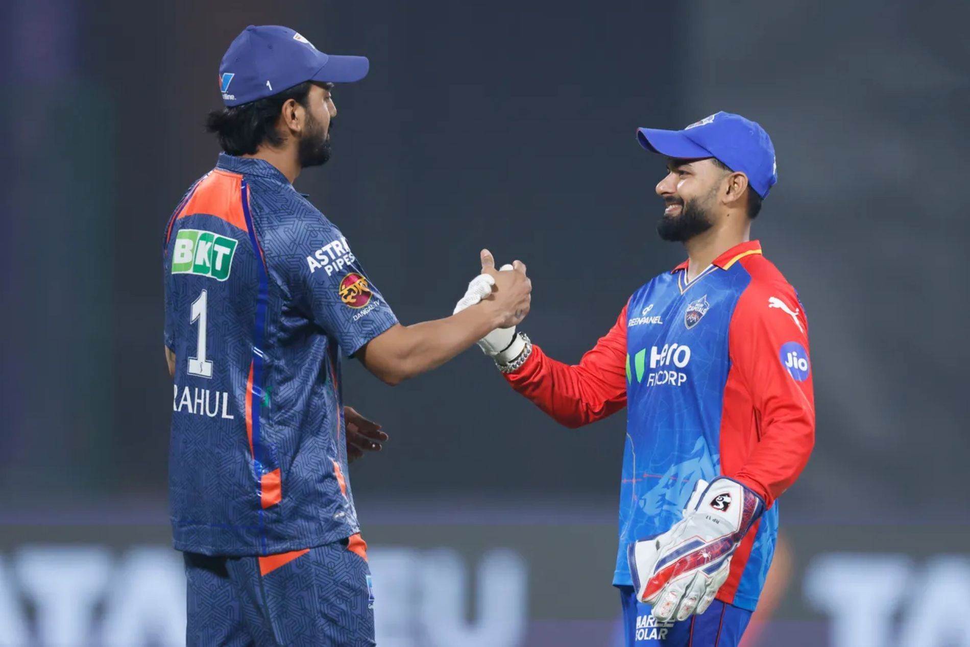 KL Rahul (left) and Rishabh Pant (Pic: BCCI/ iplt20.com)