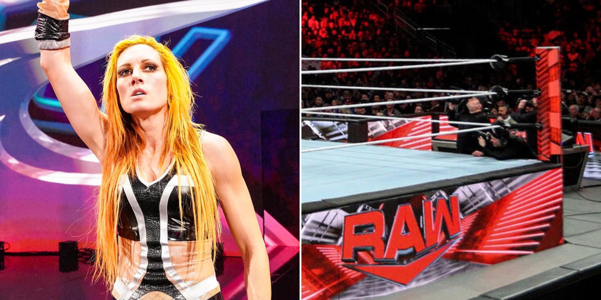 Becky Lynch competed in a title match on WWE RAW