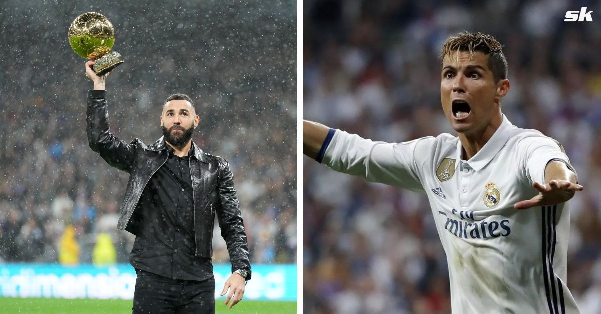 Karim Benzema (left) and Cristiano Ronaldo