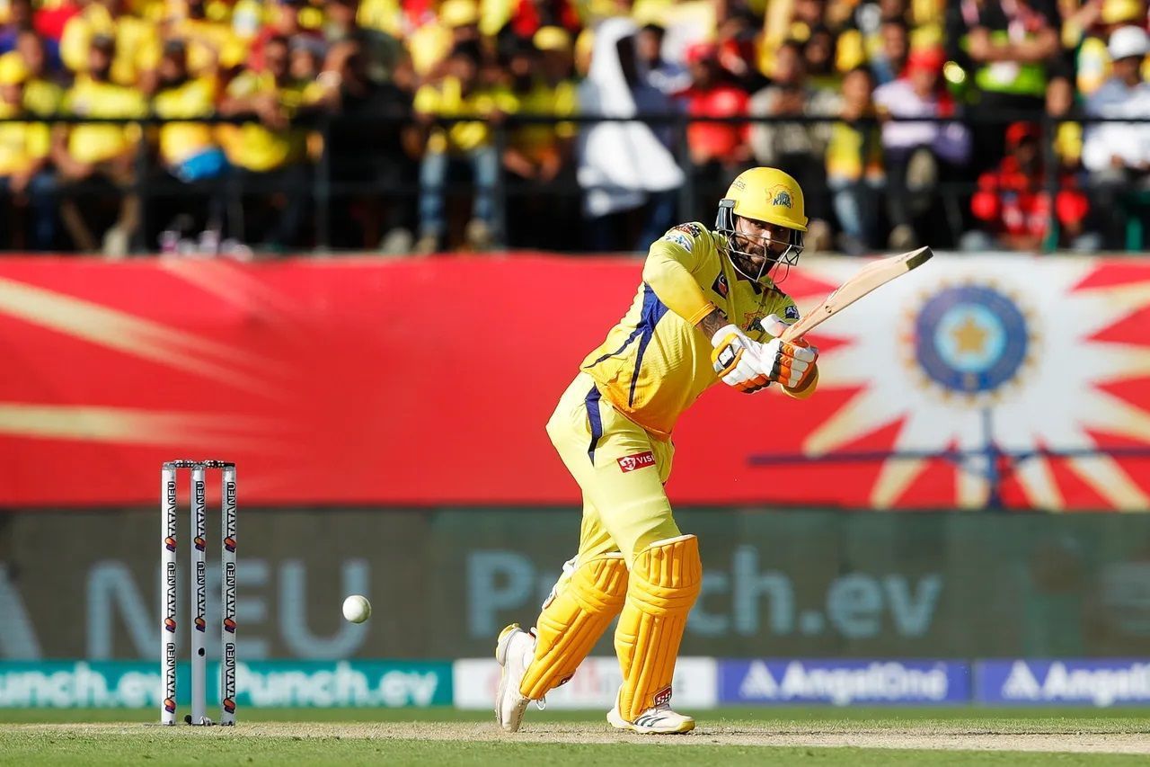 Ravindra Jadeja top-scored for CSK with a 26-ball 43. [P/C: iplt20.com]