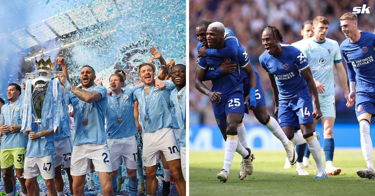Chelsea and Manchester City in the Premier League 2023/24
