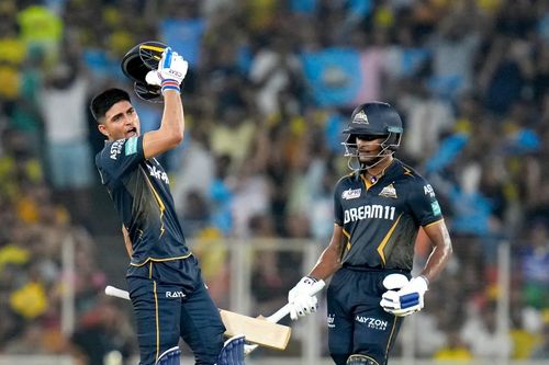 Shubman Gill and Sai Sudharsan hit centuries in GT's previous game against CSK. [P/C: iplt20.com]