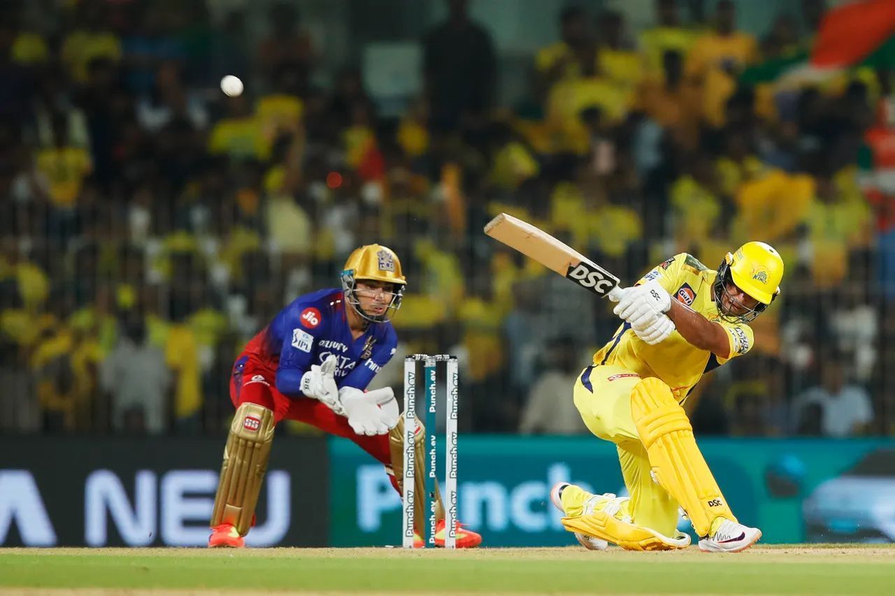 Rachin Ravindra in action (Credits: IPL)