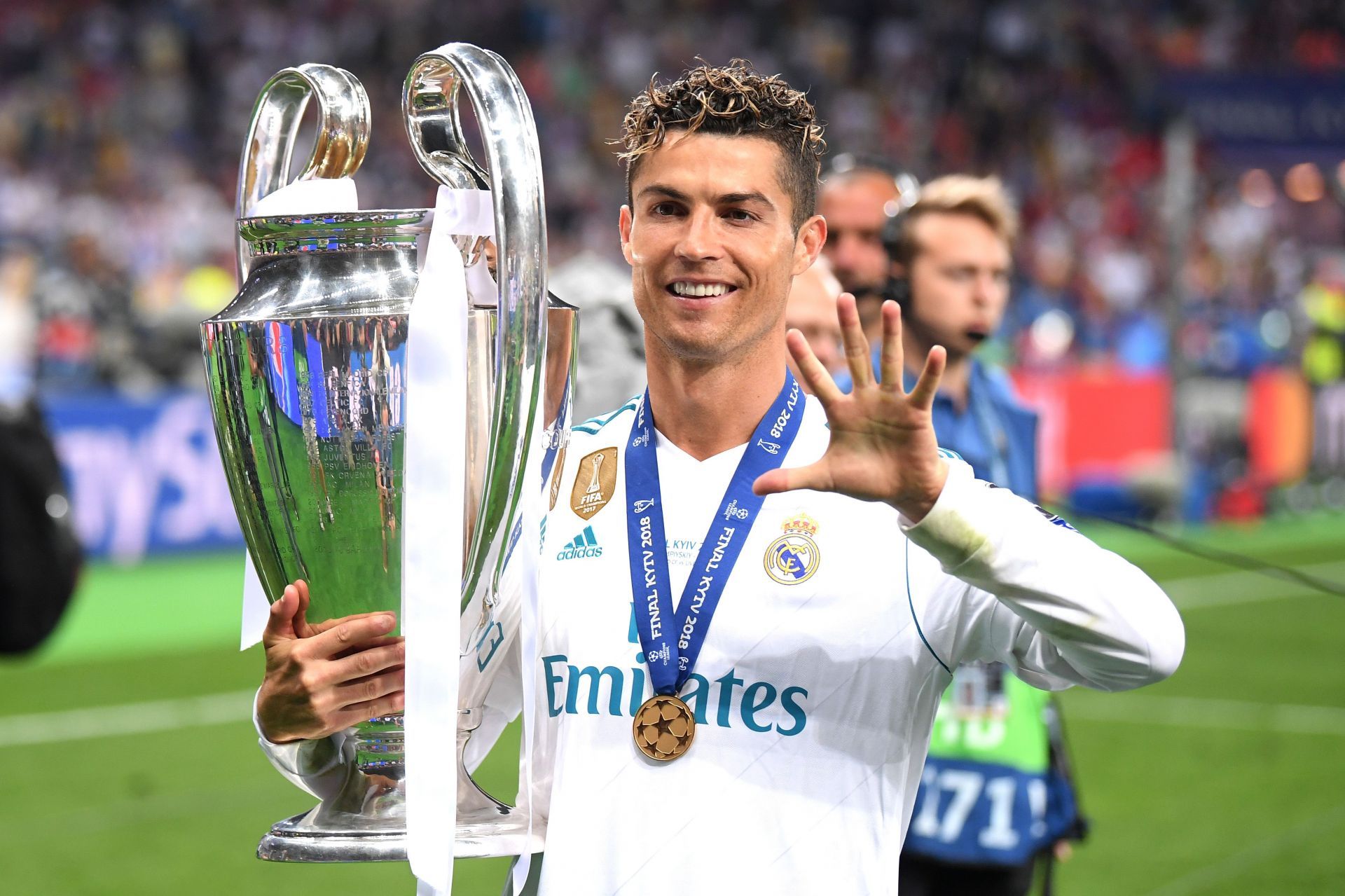 Ronaldo has lifted the UEFA Champions League five times in his career