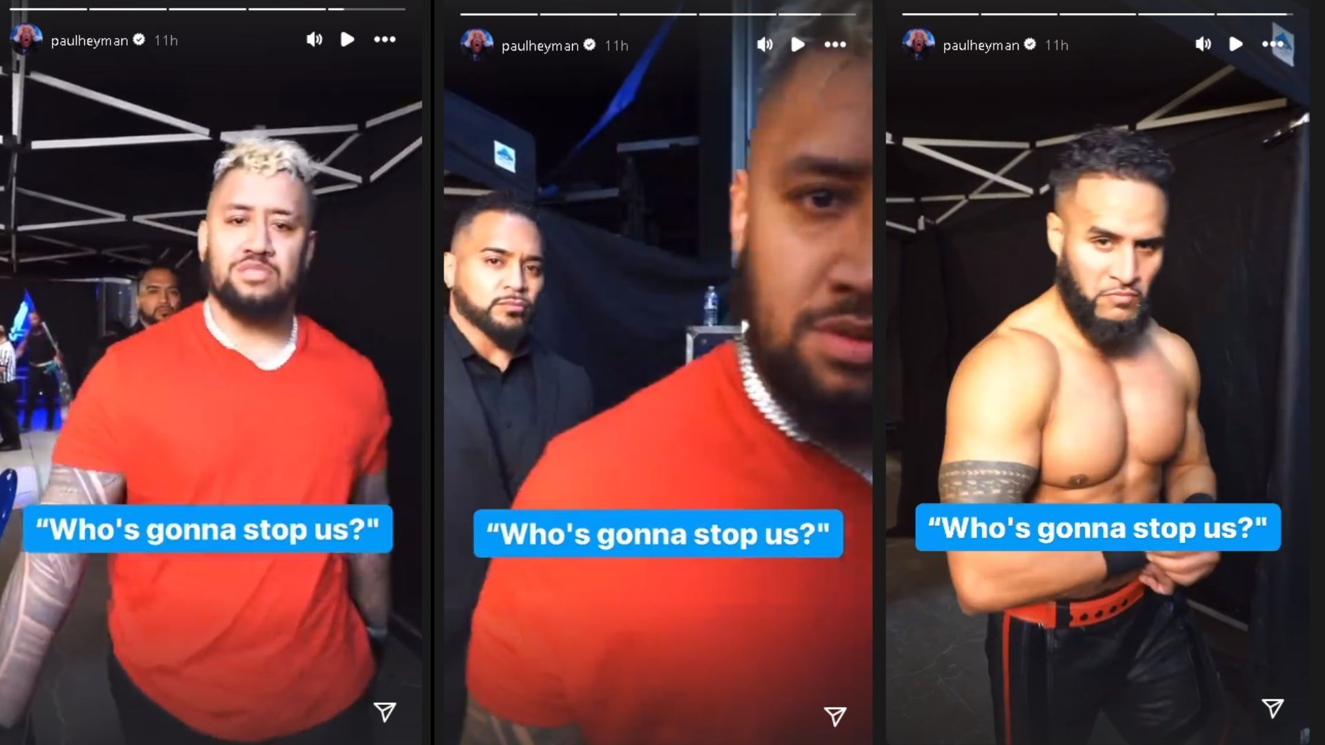 Screengrabs of Paul Heyman&#039;s Instagram Story.