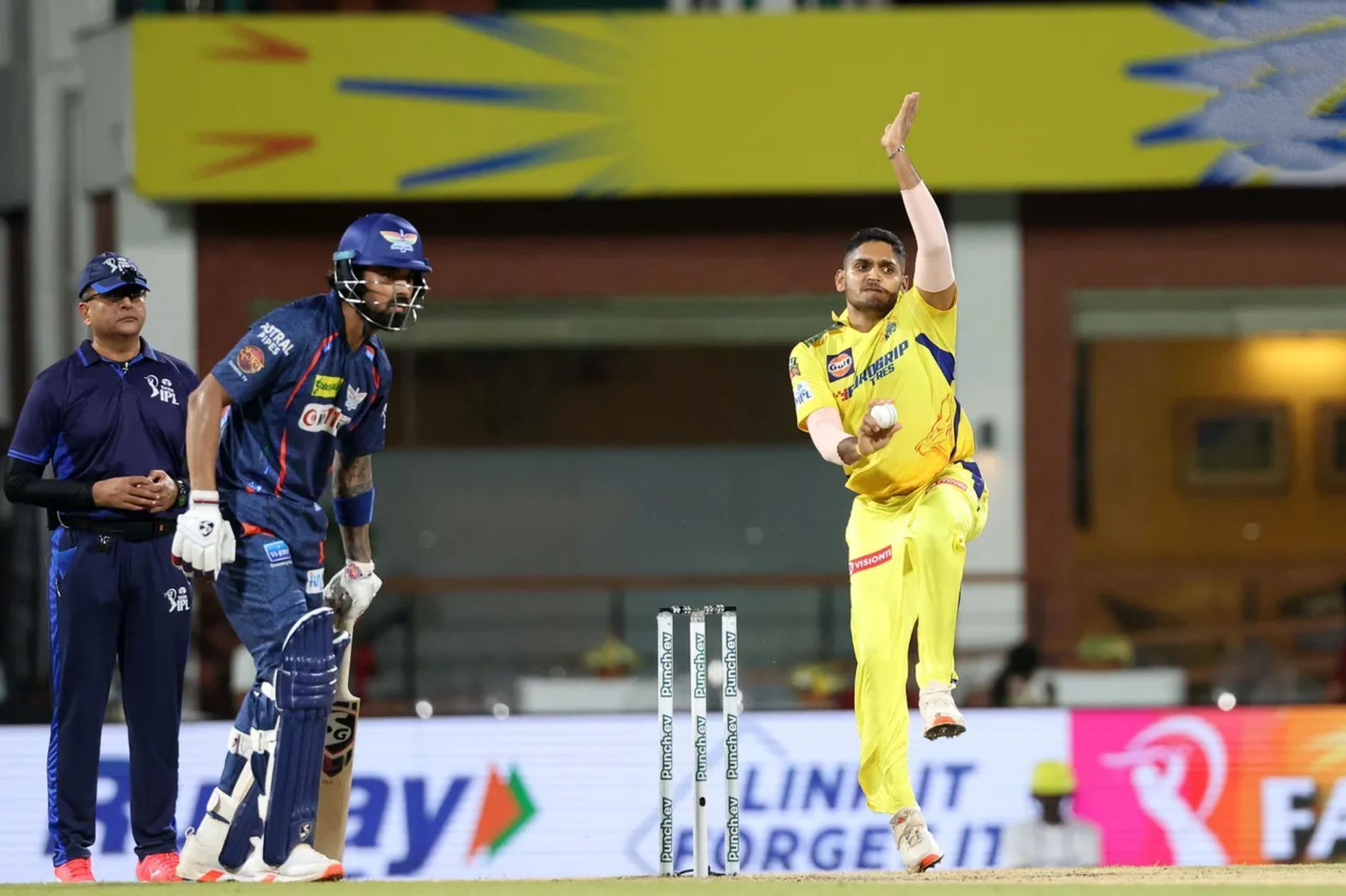 Chennai Super Kings pacer Tushar Deshpande (Pic: BCCI/ iplt20.com)