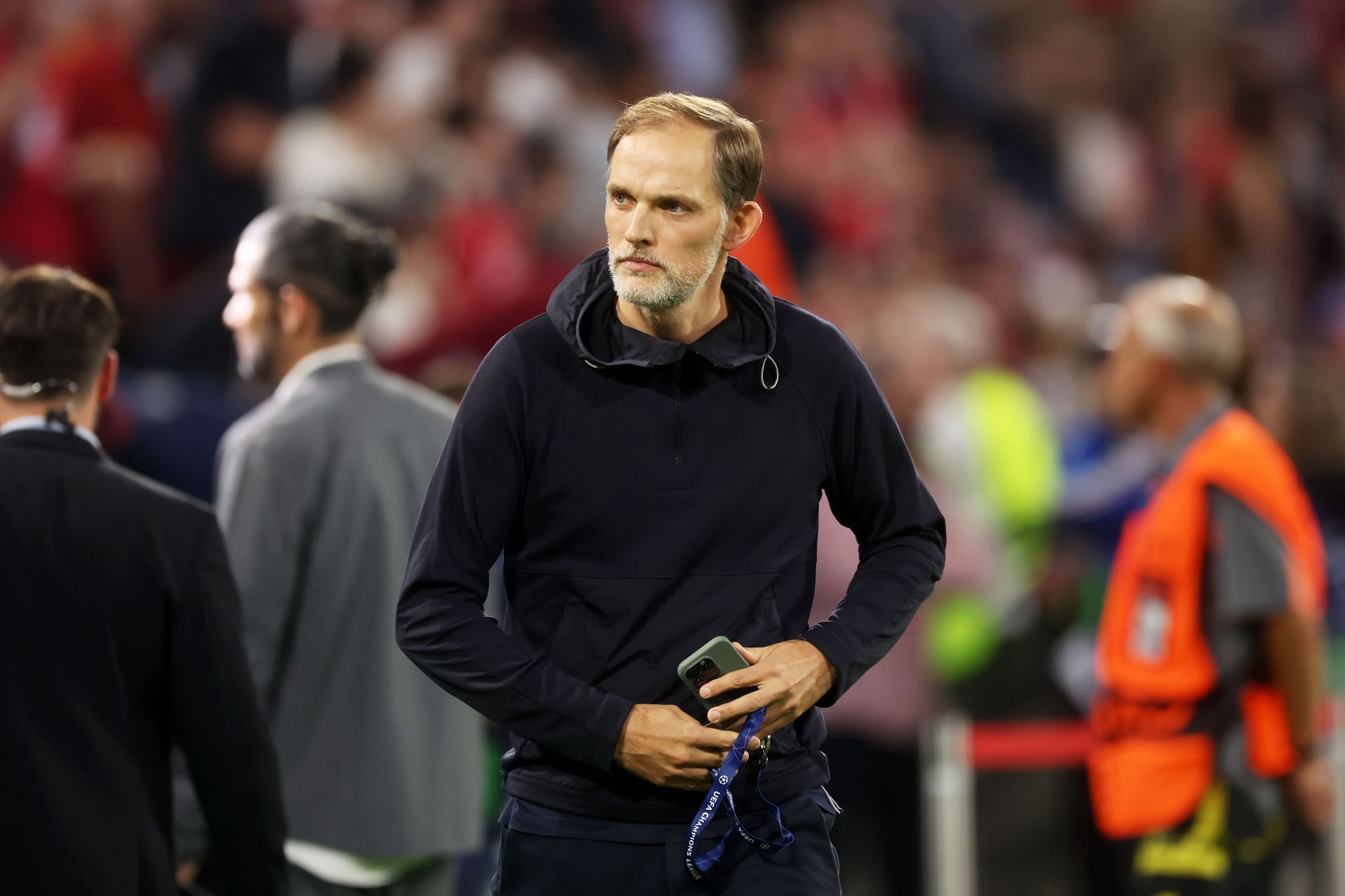 Thomas Tuchel has been keeping an eye on Manchester United.