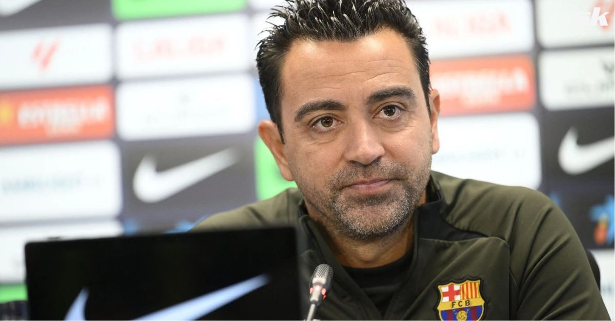 Barcelona manager Xavier Hernandez