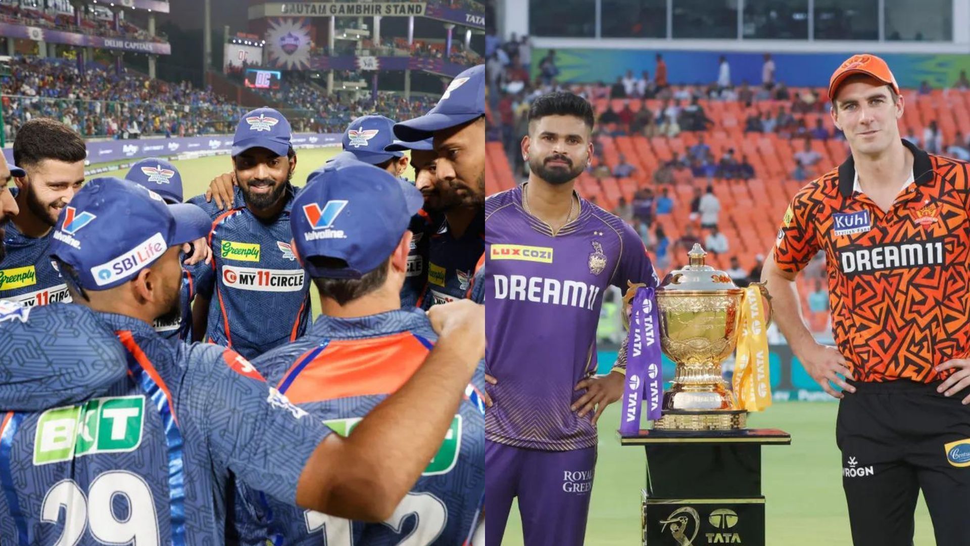 KL Rahul and other LSG players gave their take on IPL 2024 winner (Image: BCCI/IPL)