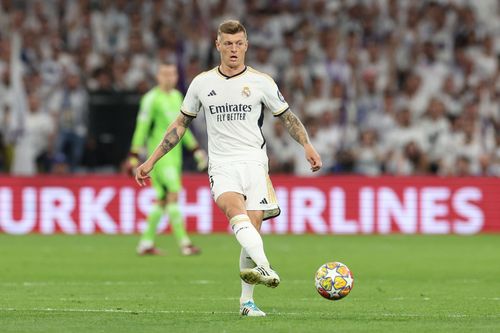 Real Madrid midfielder Toni Kroos