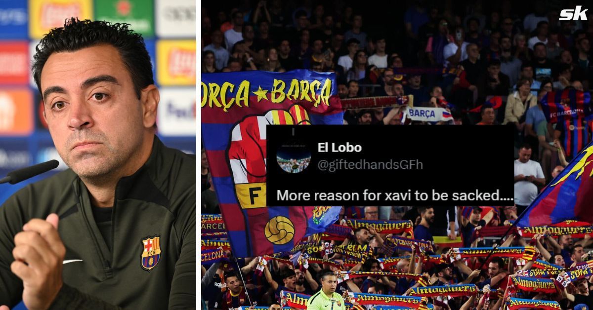 Fans took to Twitter to react to Barcelona