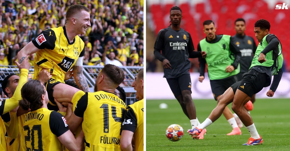 Borussia Dortmund take on Real Madrid in the UEFA Champions League final on Saturday.