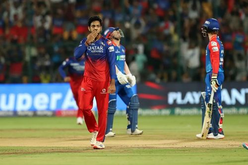 Swapnil Singh dismissed David Warner in the first over of the Delhi Capitals' chase. [P/C: iplt20.com]