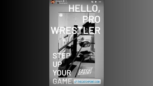 Drew Gulak uploaded the story to his Instagram