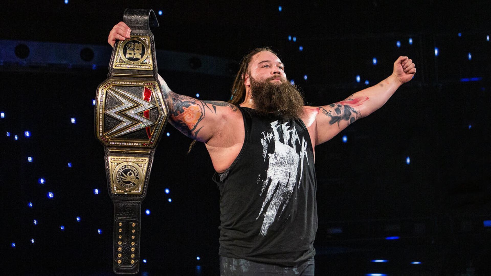 Bray Wyatt won the WWE title but had a short reign as Champion.