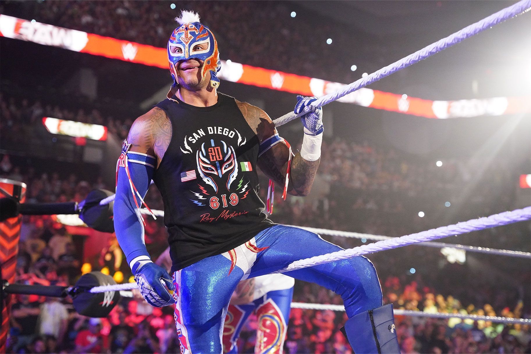 Rey Mysterio has been married for almost three decades