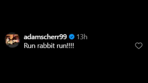 Screenshot of Braun Strowman's comment on JD McDonagh's Instagram post