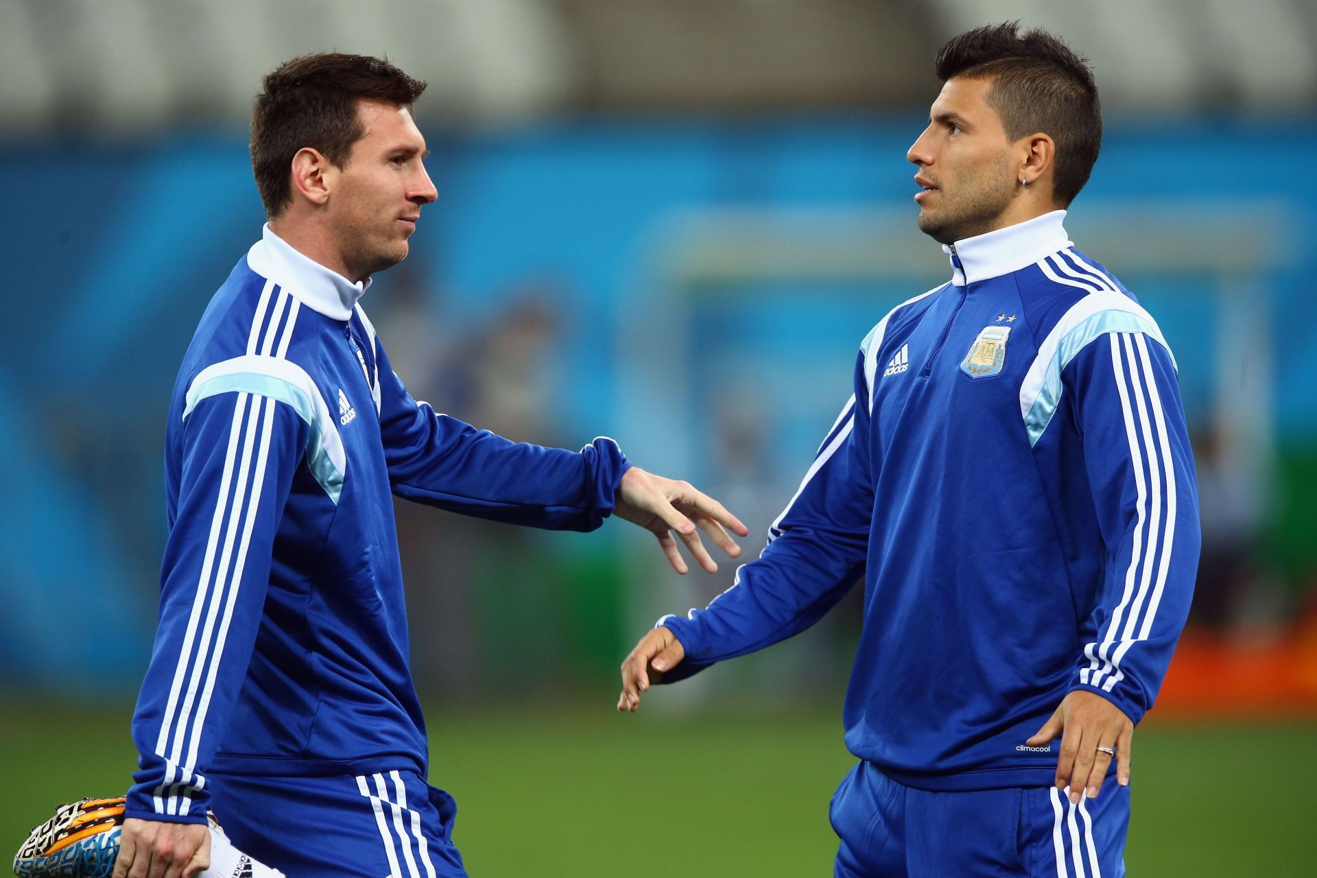 Argentina Training and Press Conference - 2014 FIFA World Cup Brazil (Photo by Ronald Martinez/Getty Images)
