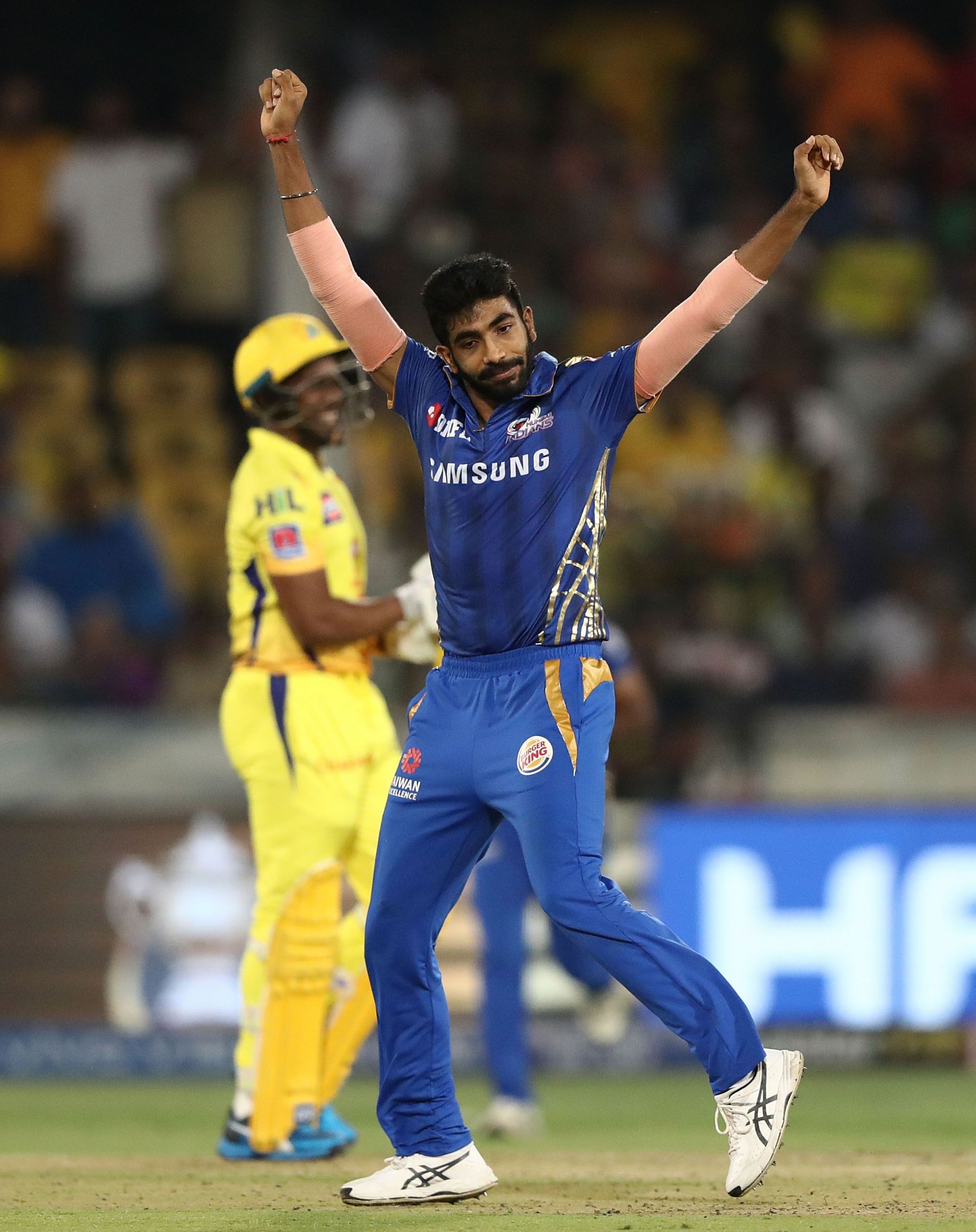 Bumrah at 2019 IPL Final - Mumbai v Chennai