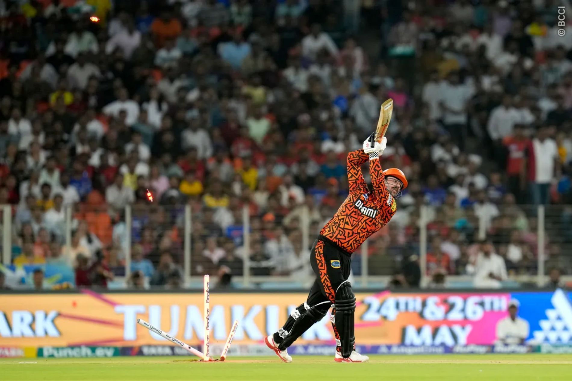 Travis Head bagged his second consecutive duck in IPL 2024. (Image Credit: BCCI/ iplt20.com)