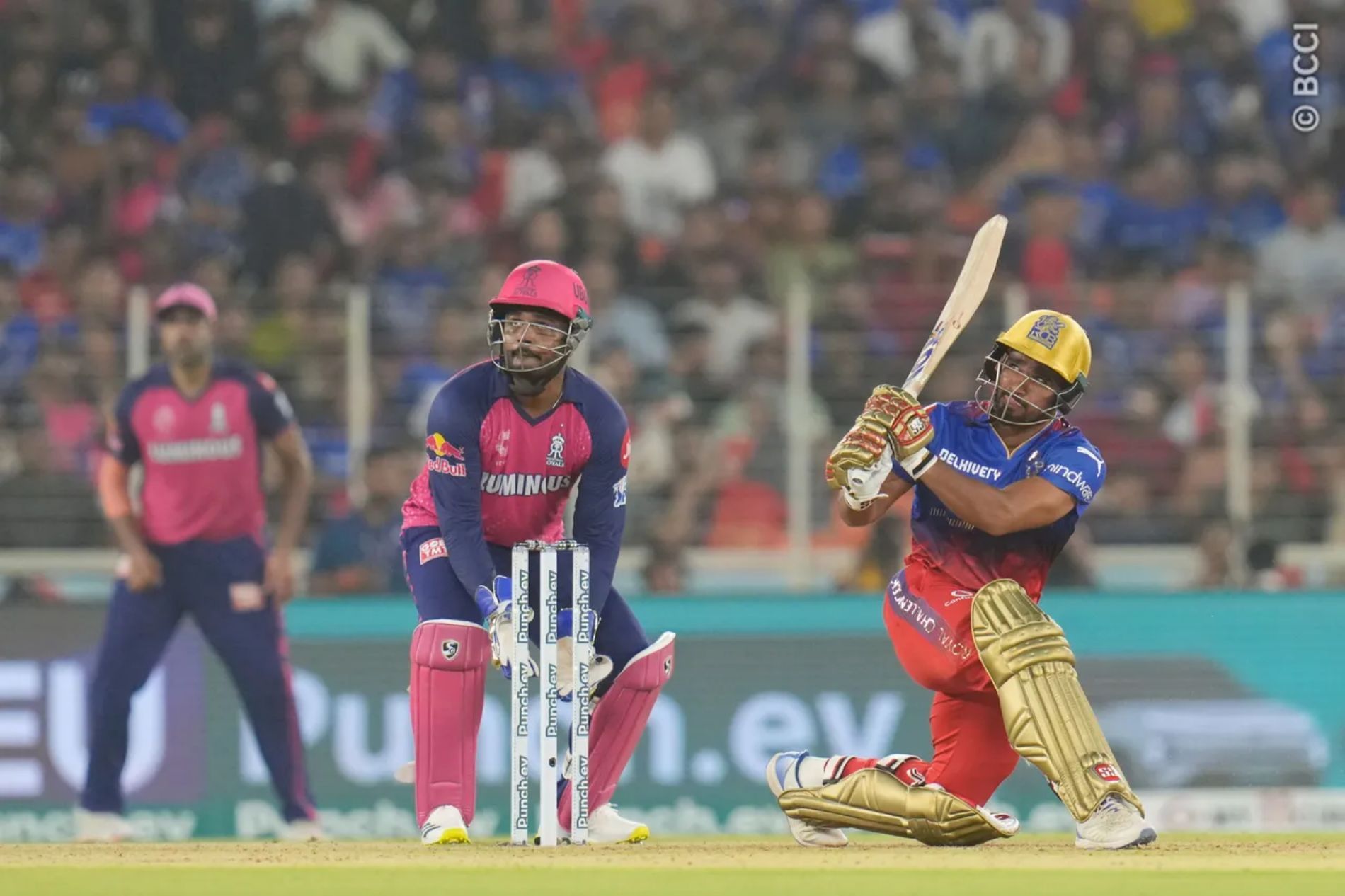 Mahipal Lomror chipped in with a handy knock. (Image Credit: BCCI/ iplt20.com)