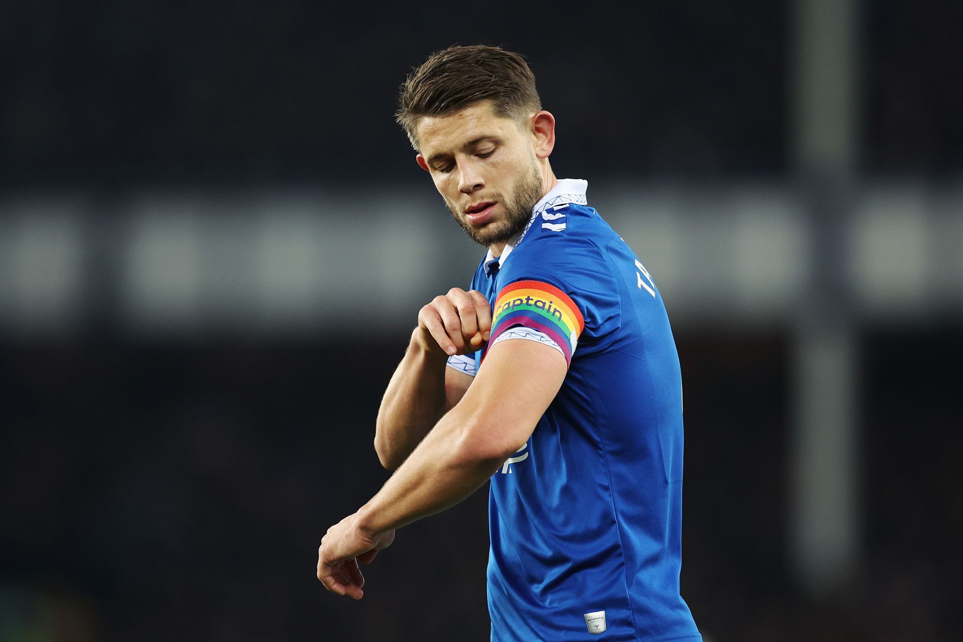 James Tarkowski has been the standout defender for the Blues.