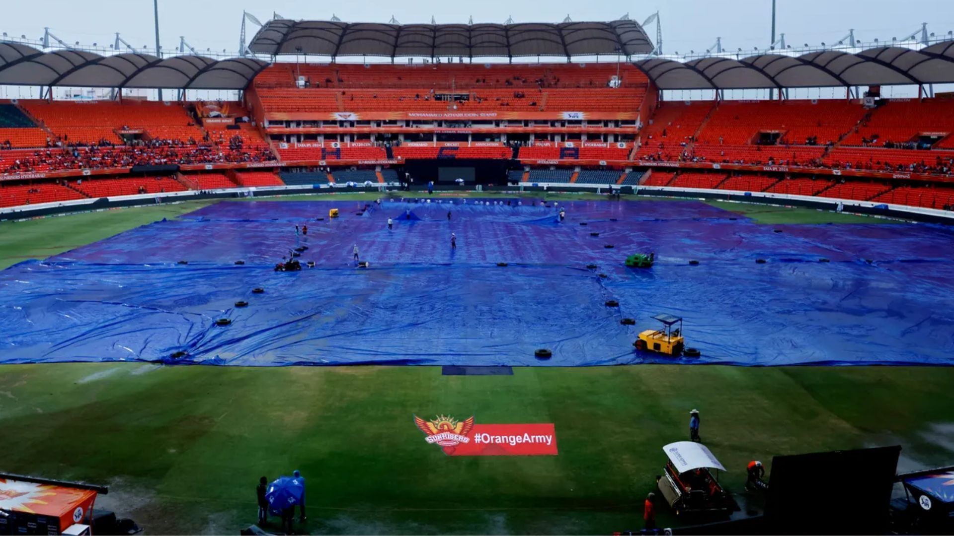 The SRH vs GT game on Thursday was abandoned due to rain