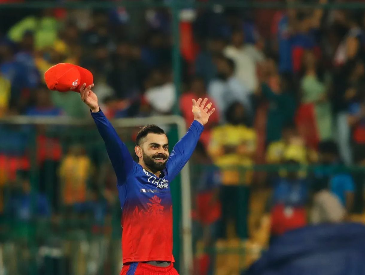 Virat Kohli couldn&#039;t hold back his emotions after RCB&#039;s win