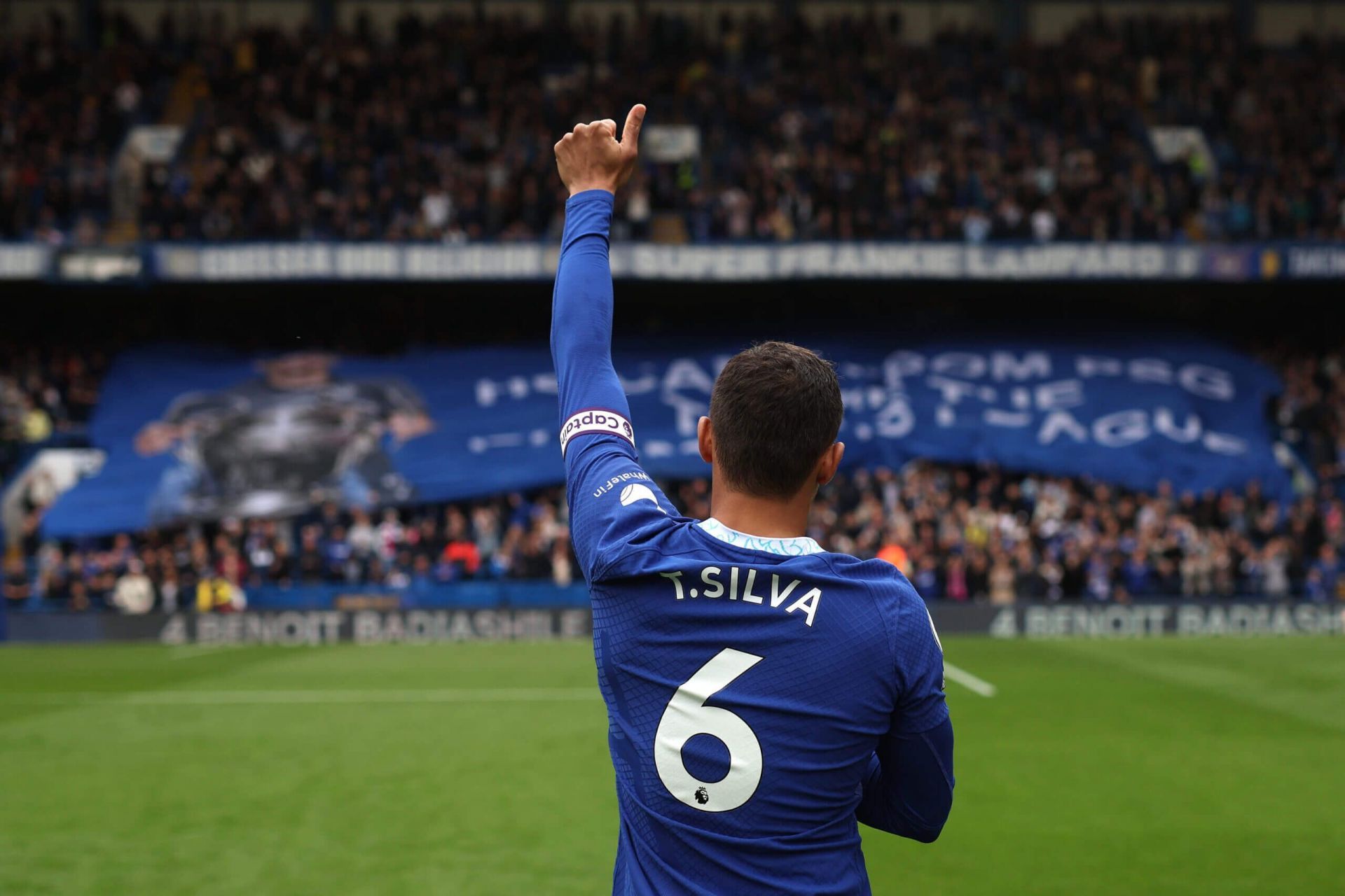 Thiago Silva arrived at Stamford Bridge in 2020