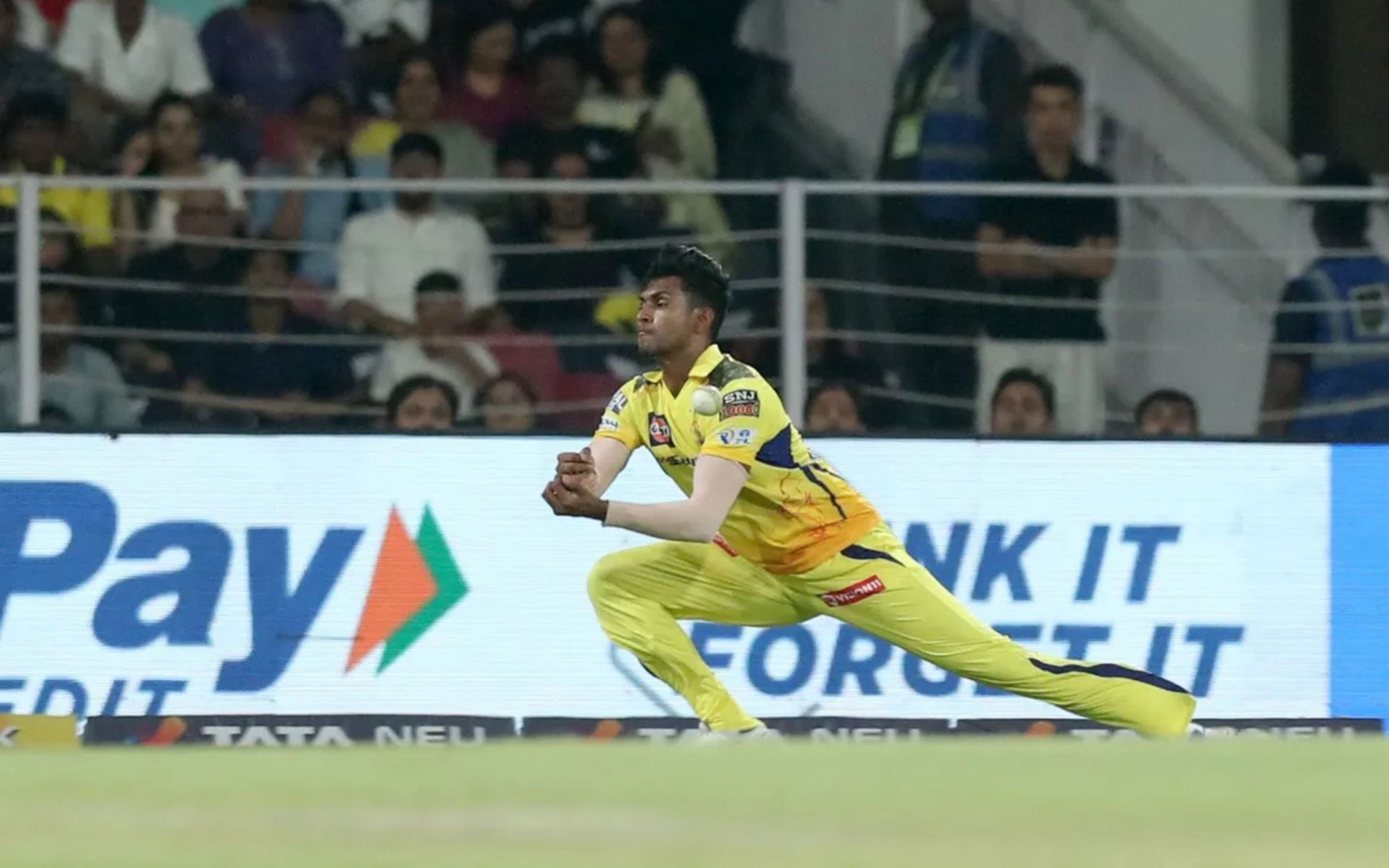 Matheesha Pathirana in action for CSK in IPL 2024. (P/C: BCCI)
