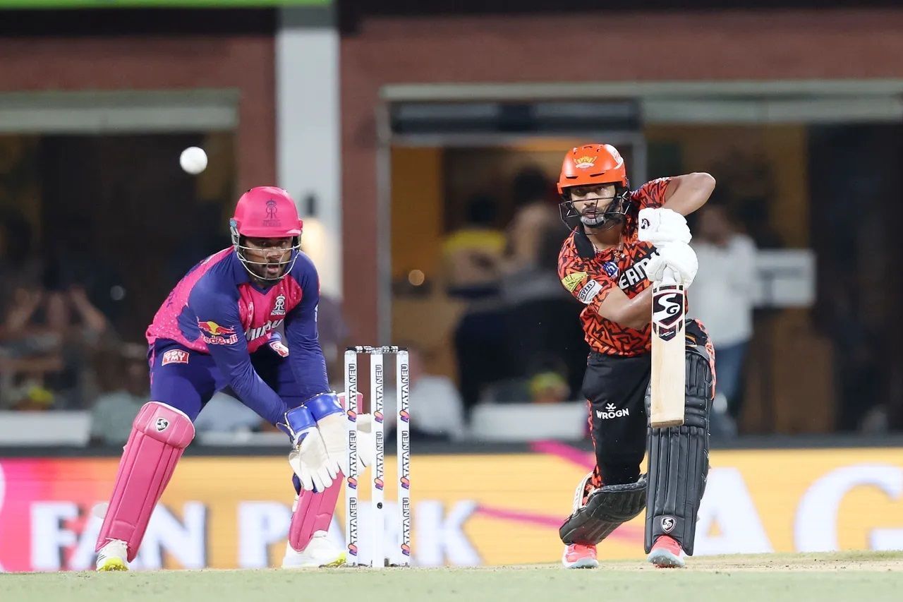 Rahul Tripathi smashed 37 runs off 15 deliveries in SRH