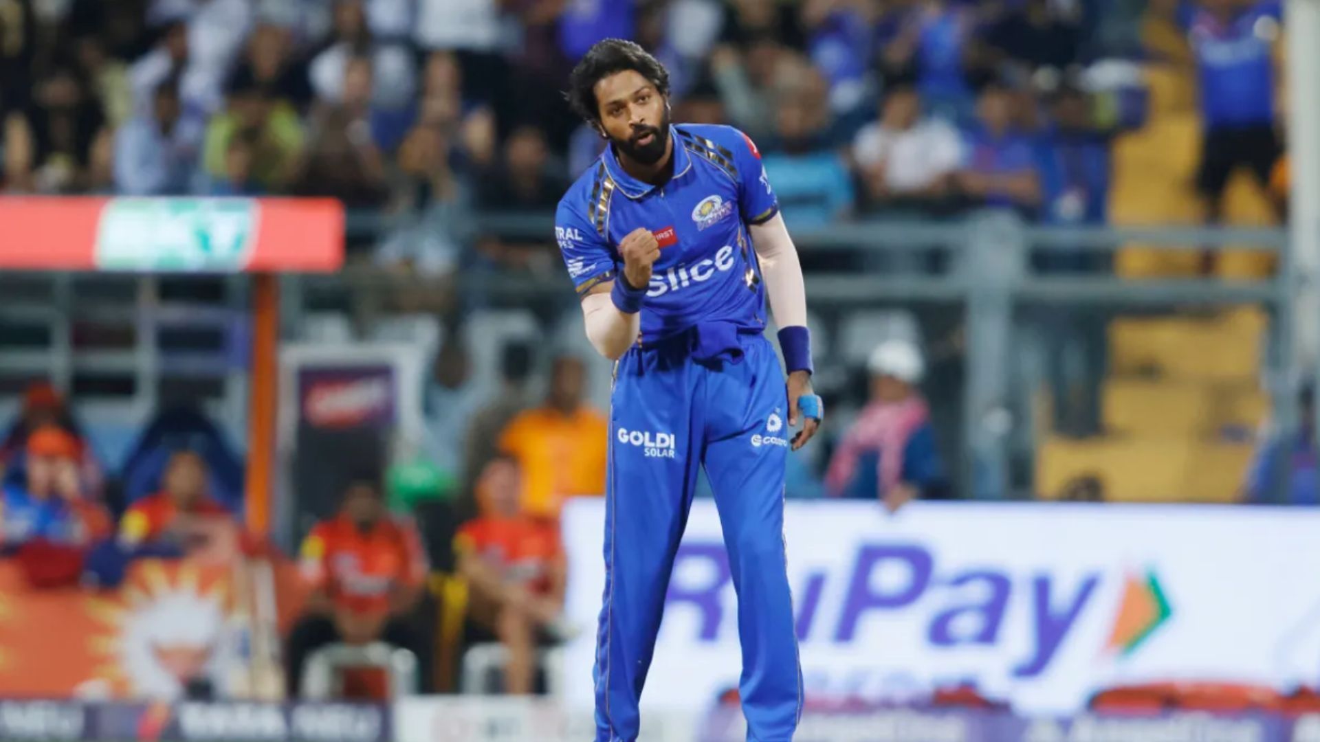 Hardik Pandya returned with impressive figures against SRH (Image: BCCI/IPL)