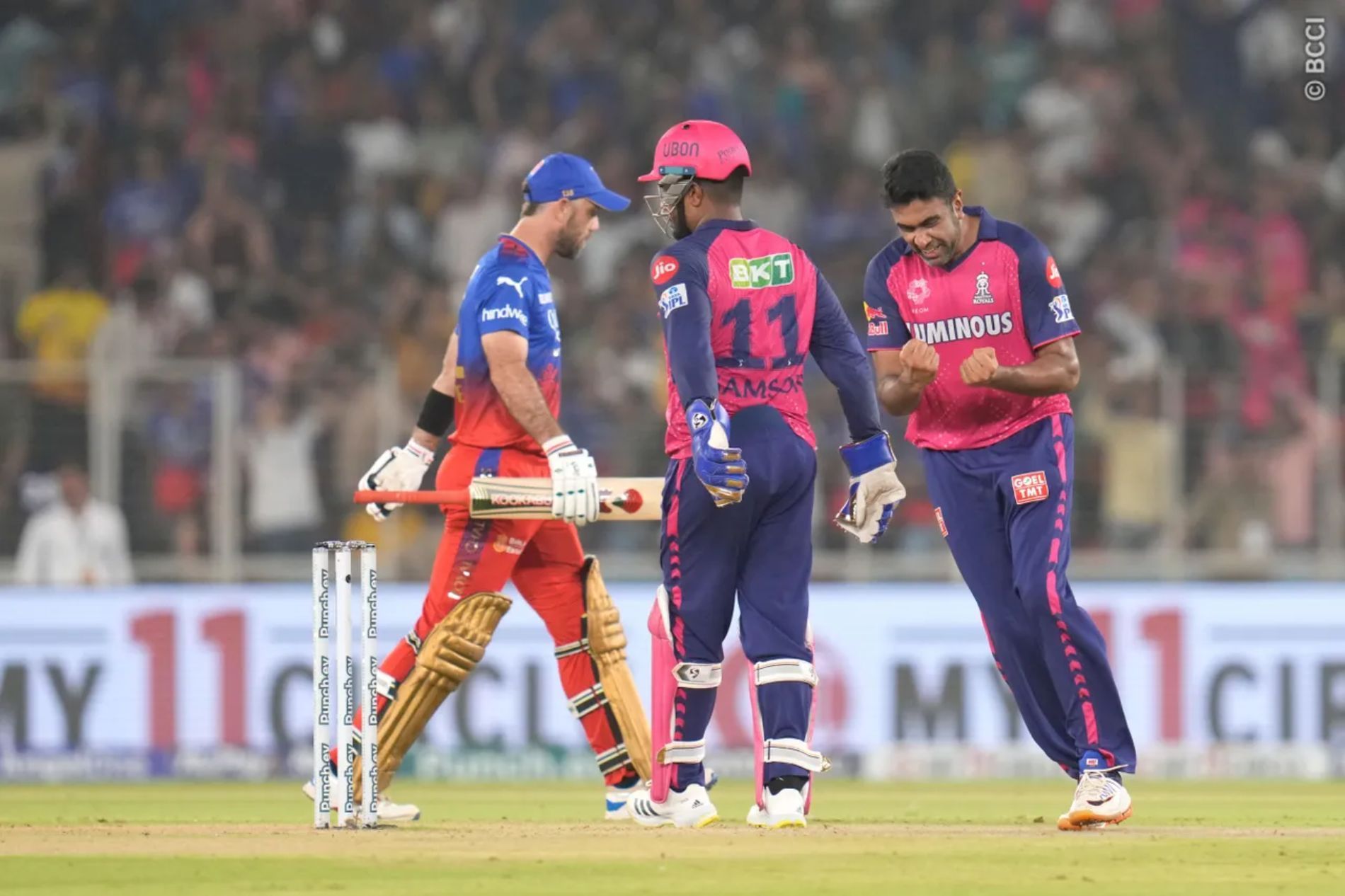Ravichandran Ashwin stunned RCB with wickets off consecutive deliveries. (Image Credit: BCCI/ iplt20.com)
