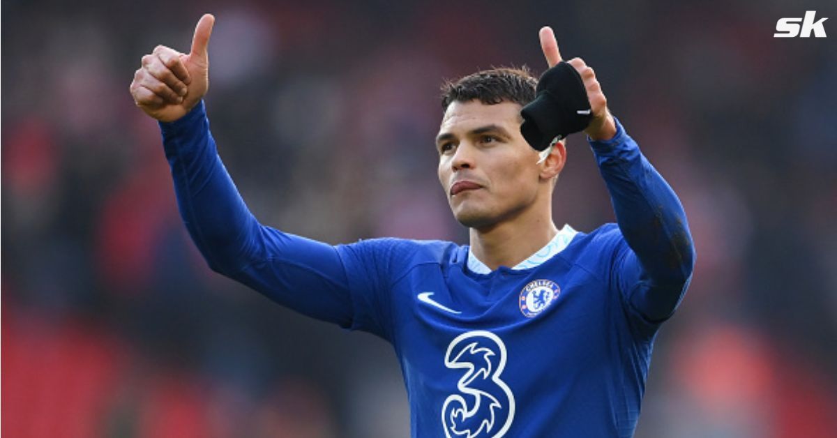Thiago Silva played his last Chelsea game on Sunday.