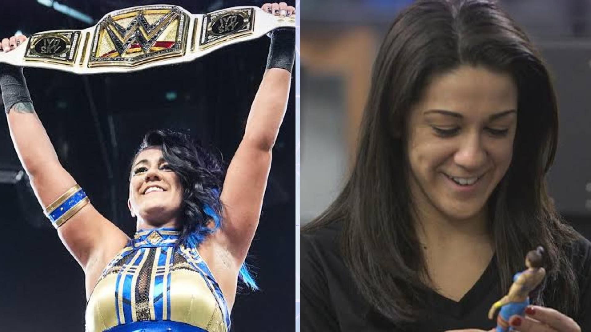 Bayley enjoys trolling her opponent (Source: WWE)