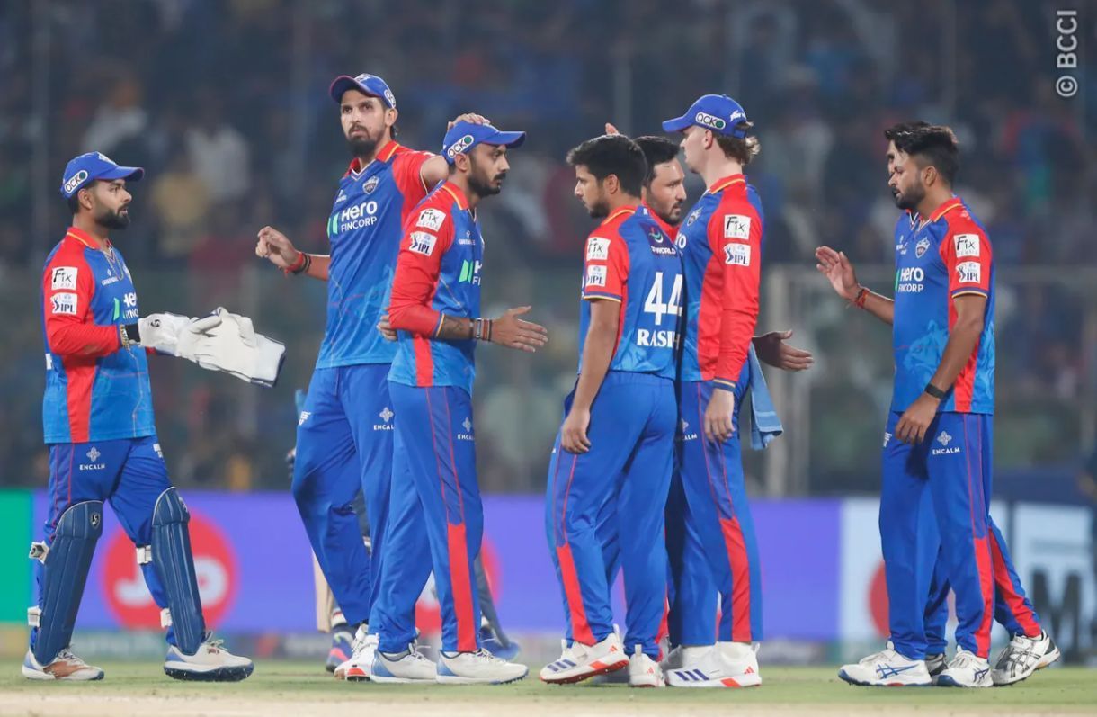 Delhi Capitals used 8 bowlers vs LSG