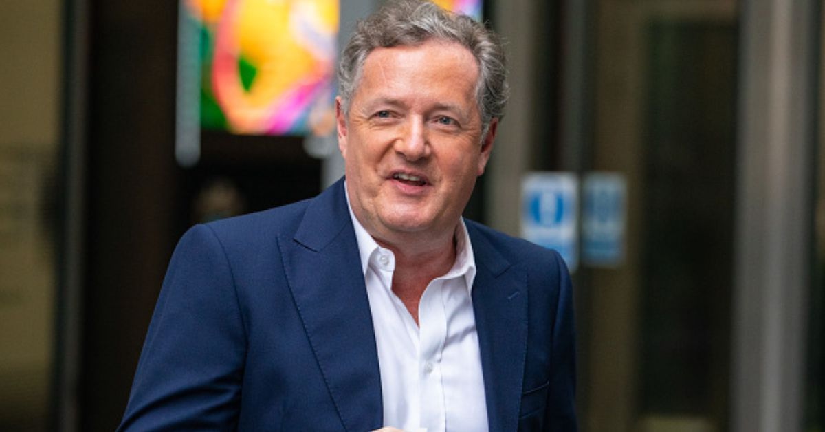 Arsenal fan and journalist Piers Morgan 