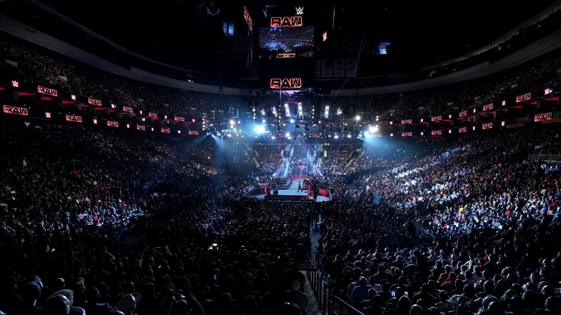 The WWE Universe packs the Wells Fargo Center for RAW