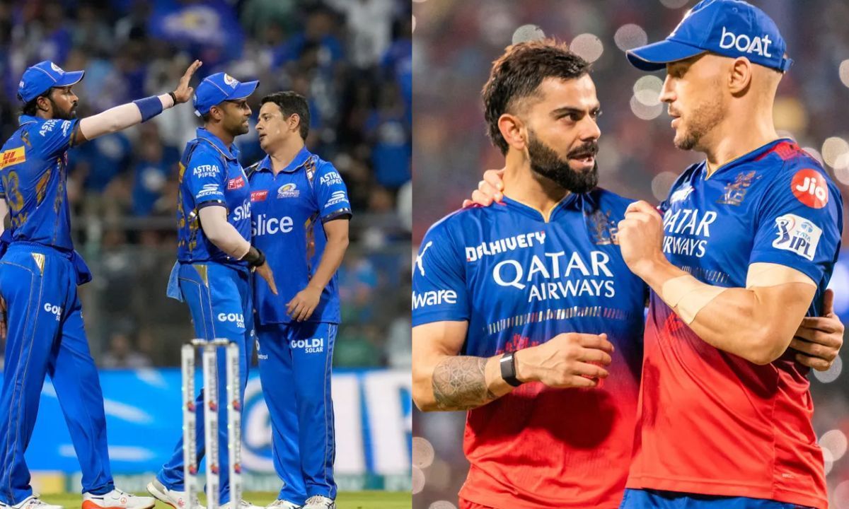  MI प्लेऑफ से बाहर, RCB पर भी मंडराया खतरा (Photo Credit - BCCI)