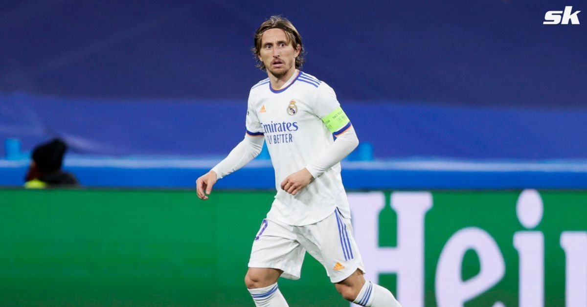 Real Madrid midfielder Luka Modric