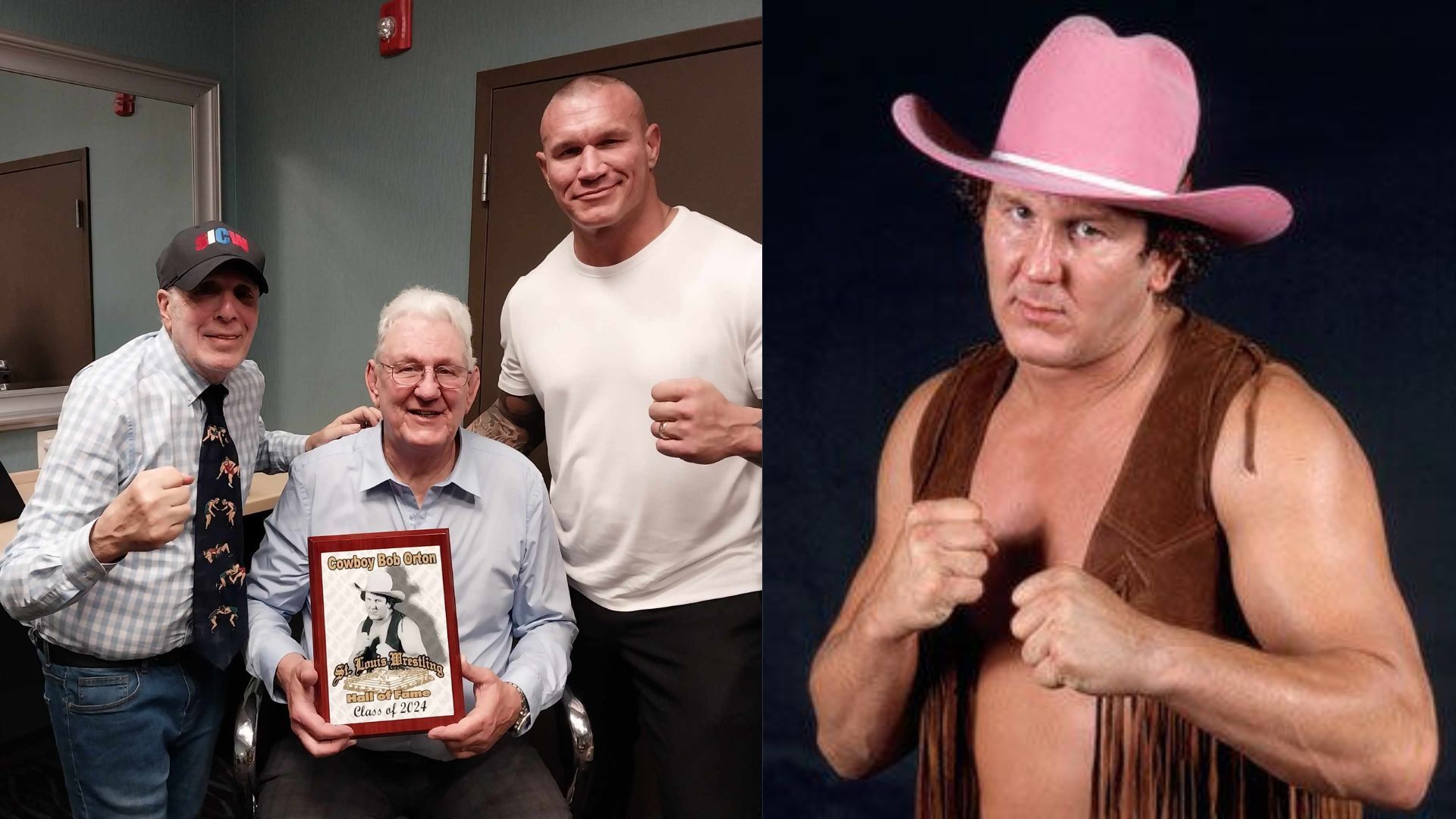 Cowboy Bob Orton Jr. is the father of WWE star Randy Orton