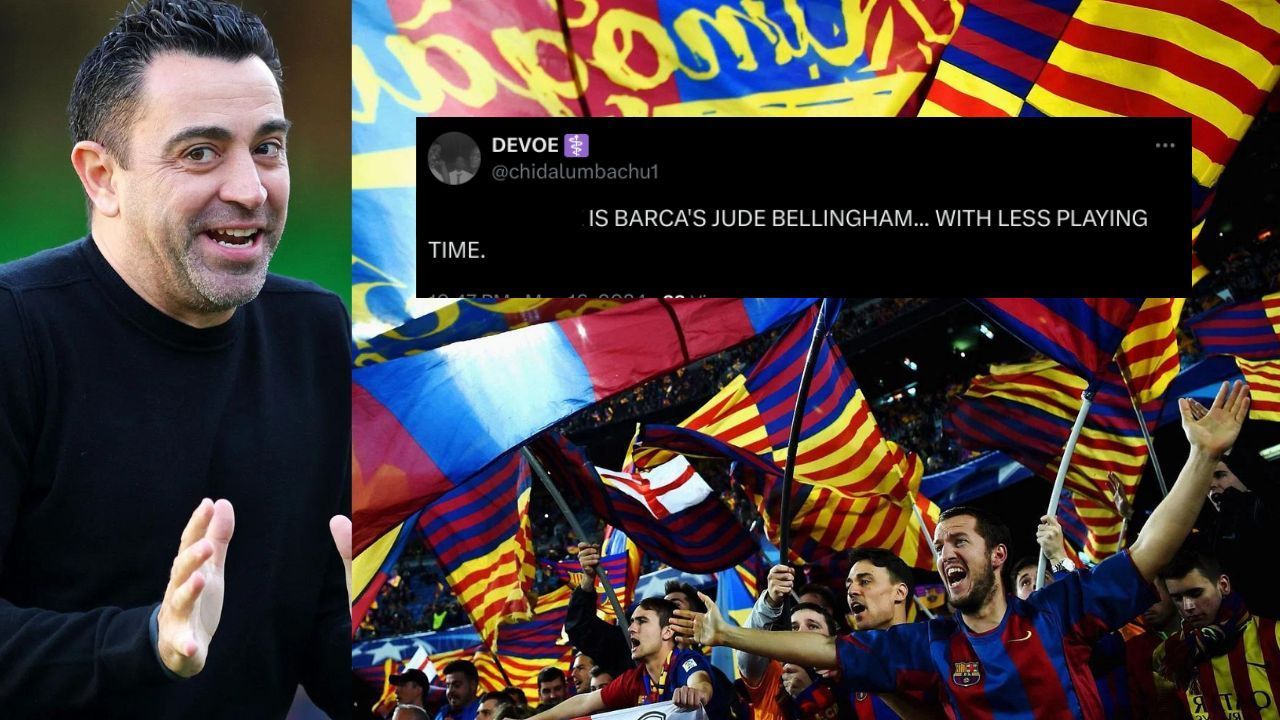 Barcelona fans think Xavi has found a future Barcelona icon.