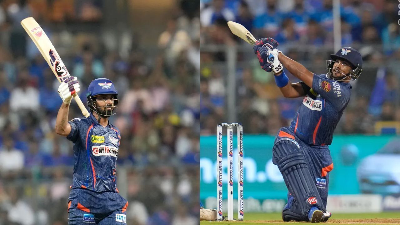 राहुल और पूरन के बीच 44 गेंदों पर 109 रनों की ताबड़तोड़ साझेदारी हुई (Photo Courtesy : IPL Website)